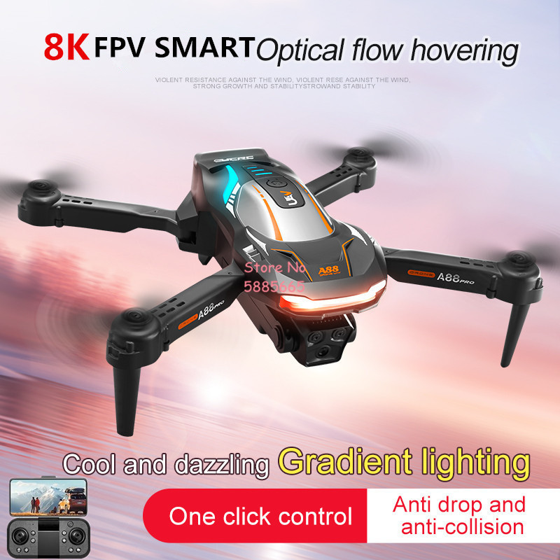 Outdoor Lighting Remote Control - Photographie aérienne 8K, positionnement du flux