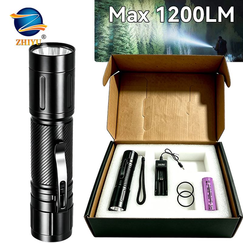 Outdoor Lighting Battery Powered - Lampe torche LED à focalisation fixe