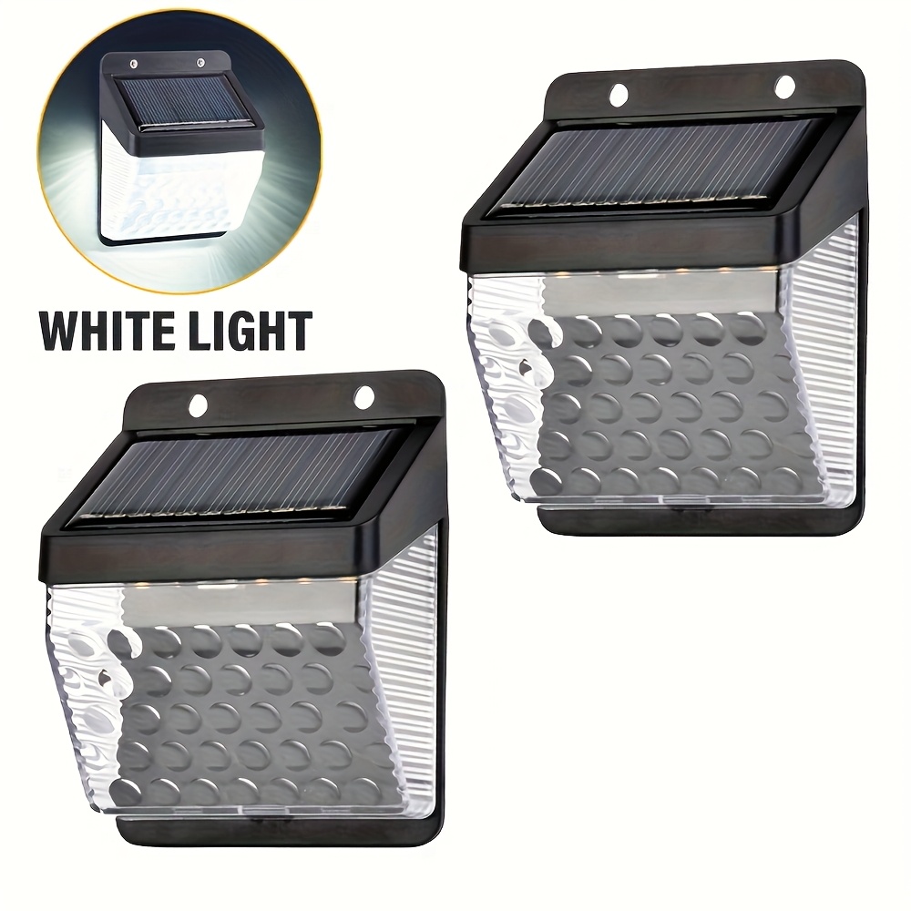 Outdoor Lighting With Sensor - Lampe solaire LED avec capteur de