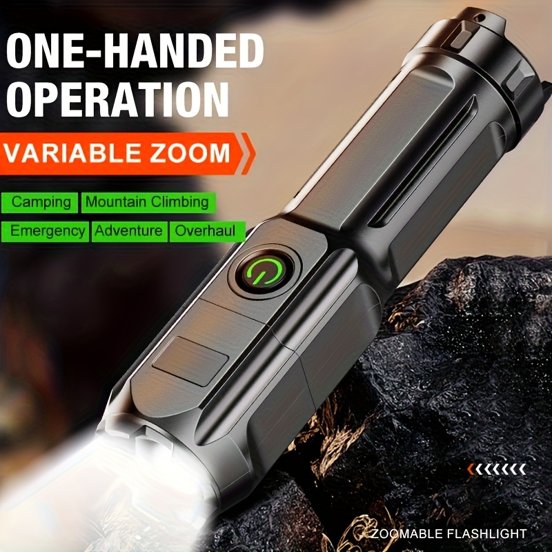 Outdoor Lighting Battery Powered - Lampe torche LED pour camping, haute