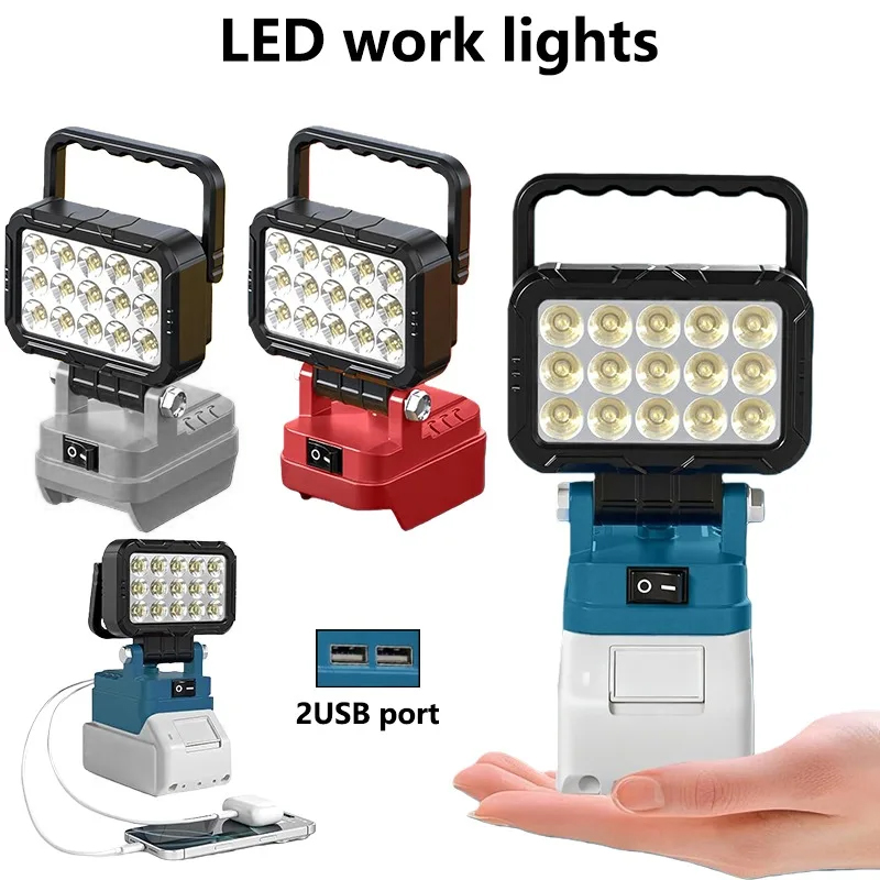 Outdoor Lighting Milwaukee - Lampe de travail LED 6000 lumens