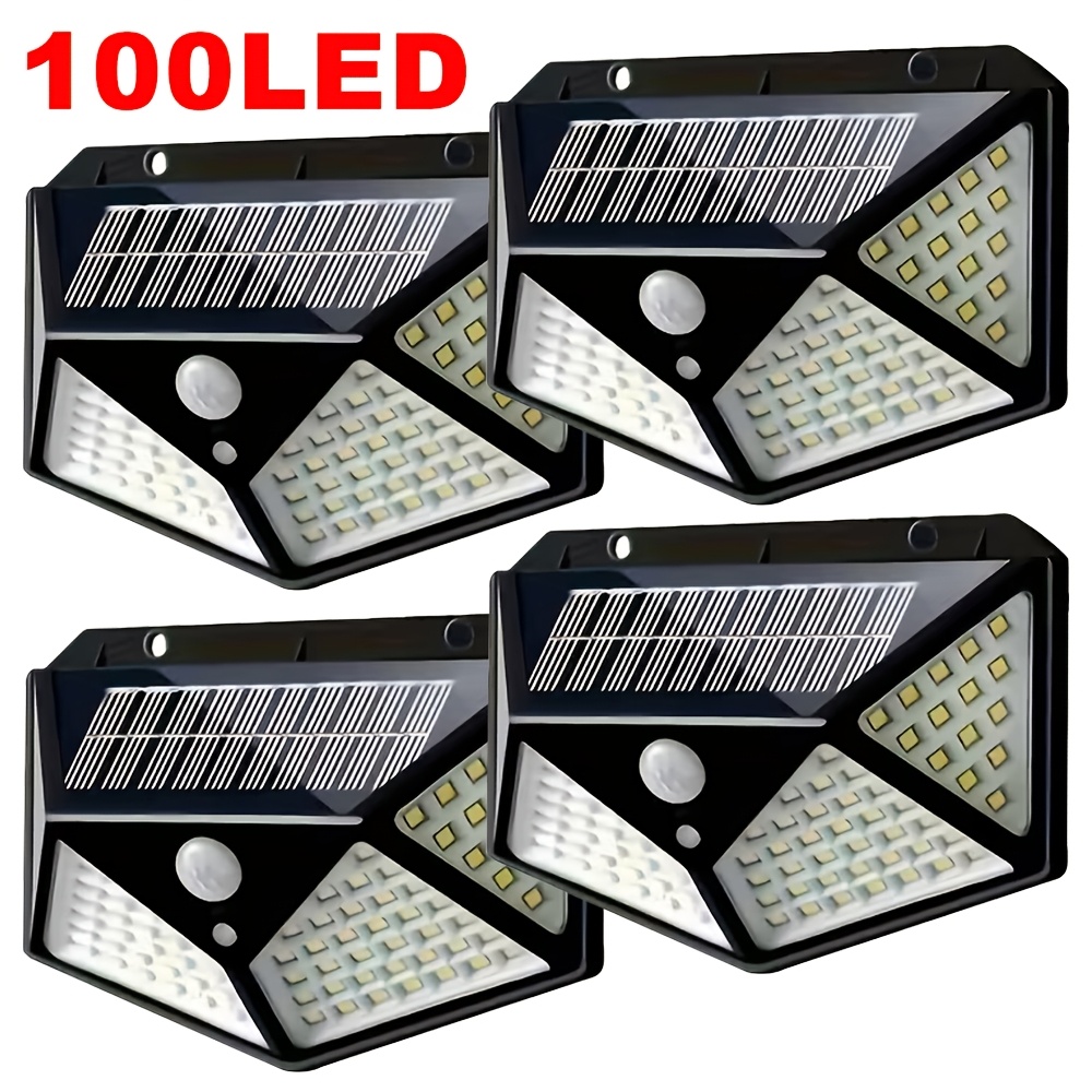 Outdoor Lighting With Sensor - Lampe solaire de jardin extérieure 100