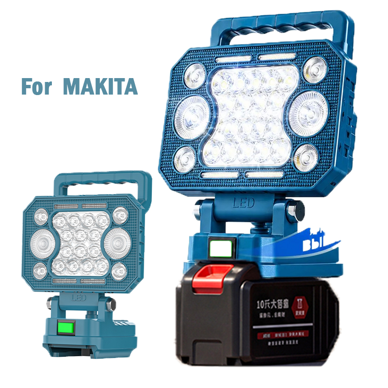 Outdoor Lighting Milwaukee - Pour Makita, lampe de travail LED