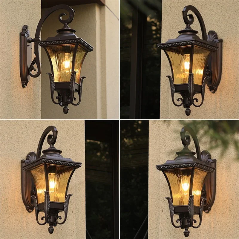 Outdoor Lighting Amazon - Applique murale extérieure de style européen
