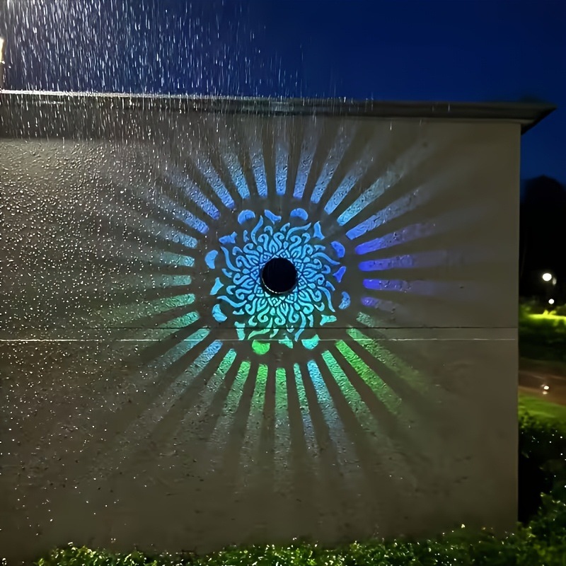 Outdoor Lighting Amazon - Lanterne solaire LED murale à projection