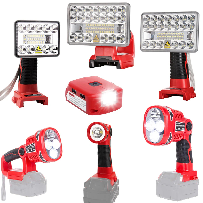 Outdoor Lighting Milwaukee - Lampe de travail LED pour Milwaukee,