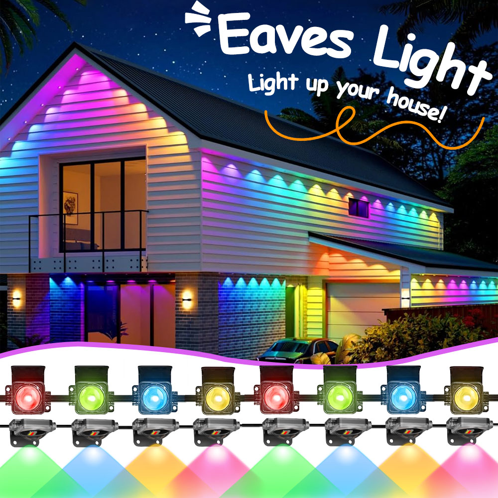 Outdoor Lighting Remote Control - Lumières de gouttière extérieures permanentes pour