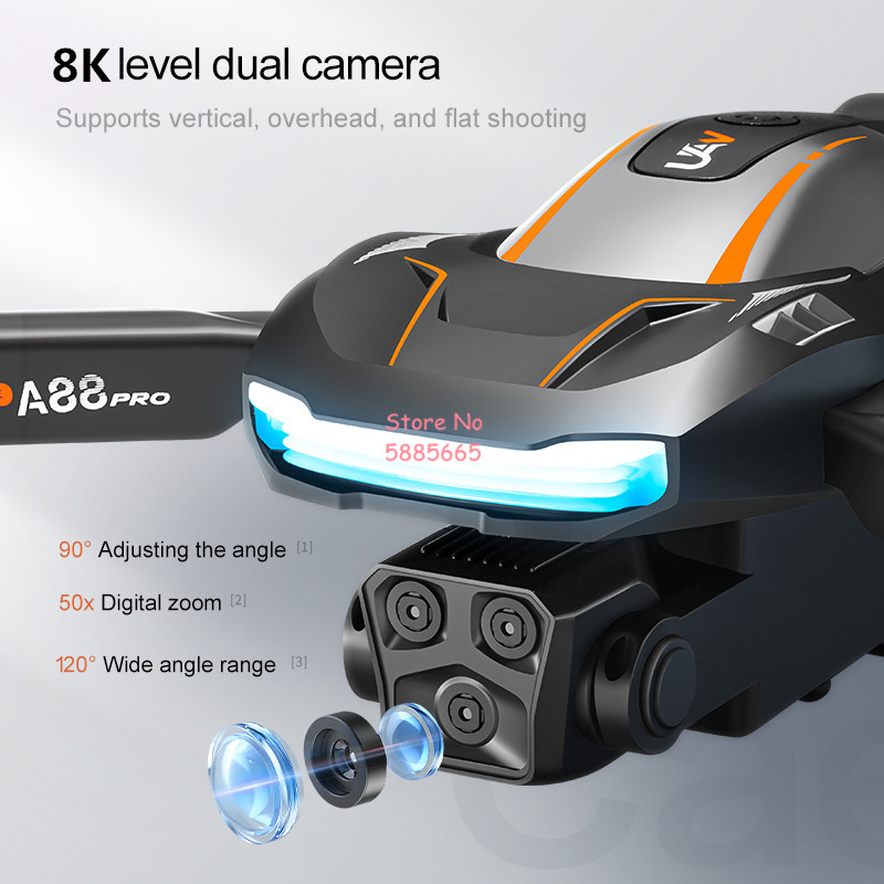 Photographie aérienne 8K, posi - Outdoor Lighting Remote Control avis et prix
