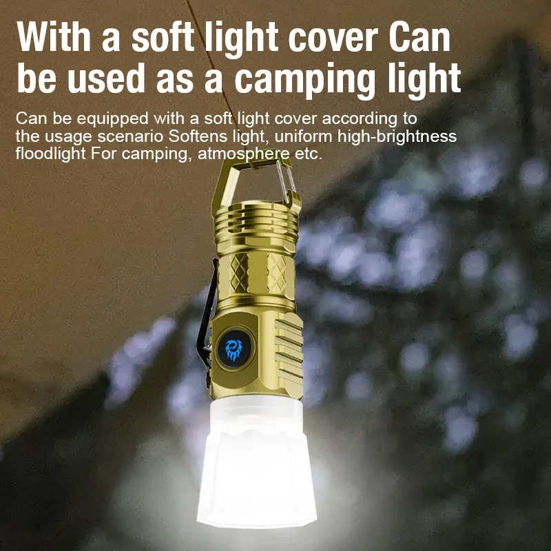 Lampe de poche LED haute puiss - Outdoor Lighting Battery Powered avis et prix