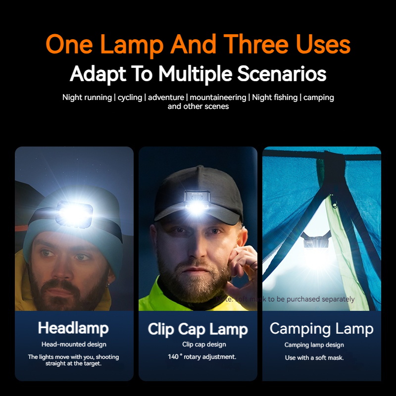 Philips LED lampe frontale cap - Outdoor Lighting With Sensor avis et prix