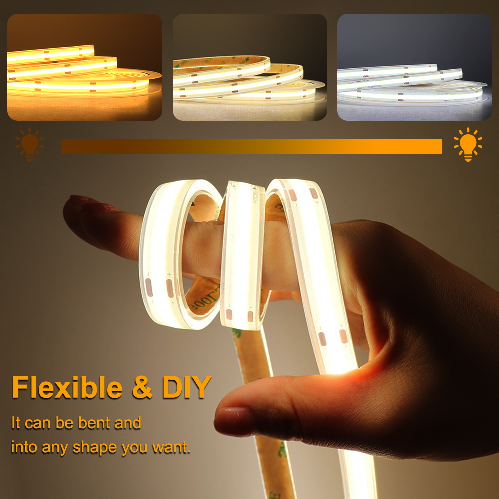 IP68 étanche COB LED bande 12V - Outdoor Lighting Restaurant avis et prix
