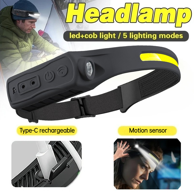 Lampe frontale puissante à cap - Outdoor Lighting With Sensor avis et prix