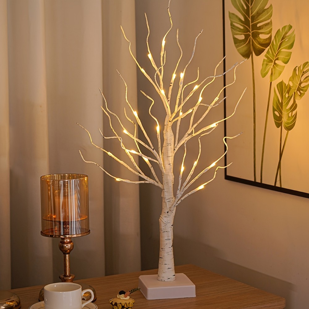 Lumière d'arbre en bouleau ill - Outdoor Lighting Restaurant avis et prix