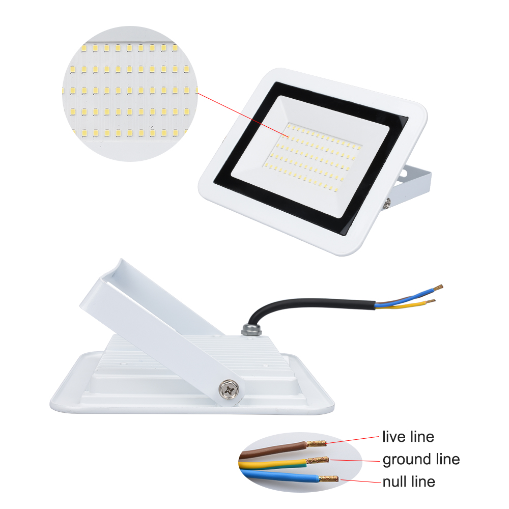 Projecteur à coque blanche pro - Outdoor Lighting Amazon avis et prix