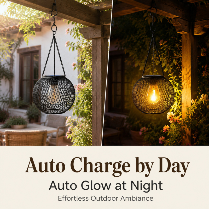 Lampe solaire LED suspendue po - Outdoor Lighting Modern avis et prix