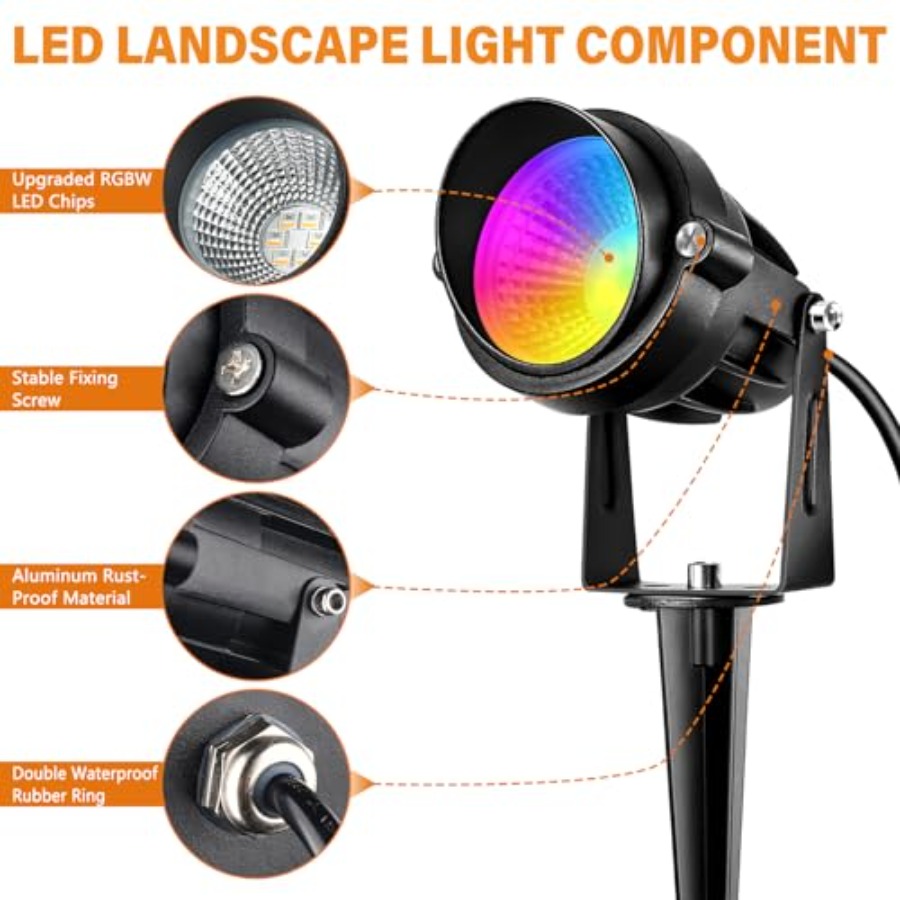 Projecteurs d'extérieur RGB, p - Color Changing Outdoor avis et prix
