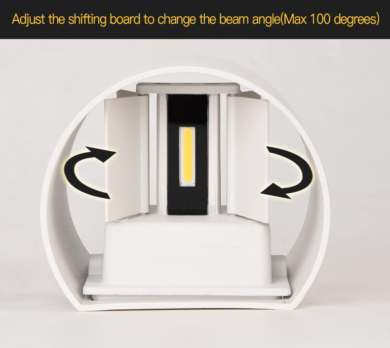 IP65 étanche 6W 12W COB mur LE - Outdoor Lighting Amazon avis et prix