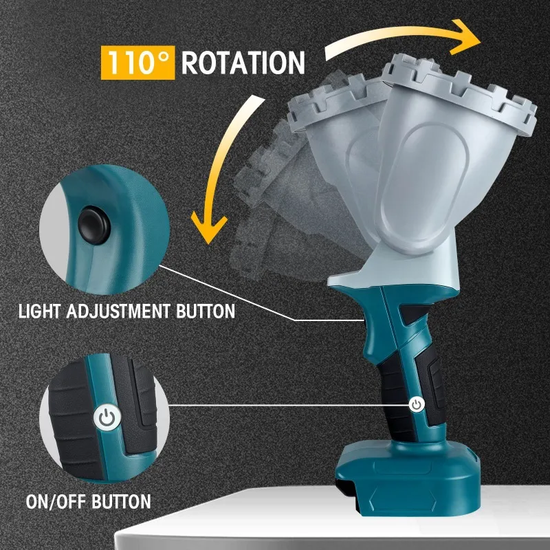 Lampe de travail LED portable, - Outdoor Lighting Milwaukee avis et prix