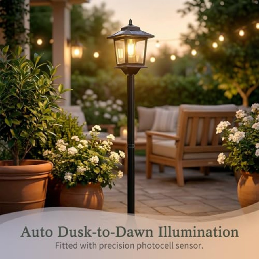 Lampes solaires d'extérieur, l - Outdoor Lighting Dusk To Dawn avis et prix
