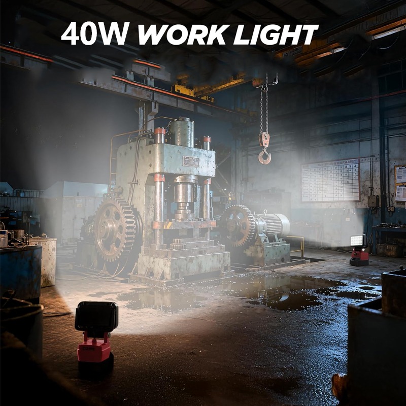Lampe de travail LED 6000 lume - Outdoor Lighting Milwaukee avis et prix