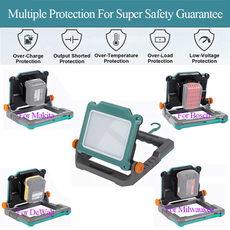 Lampe de travail LED pour camp - Outdoor Lighting Milwaukee avis et prix