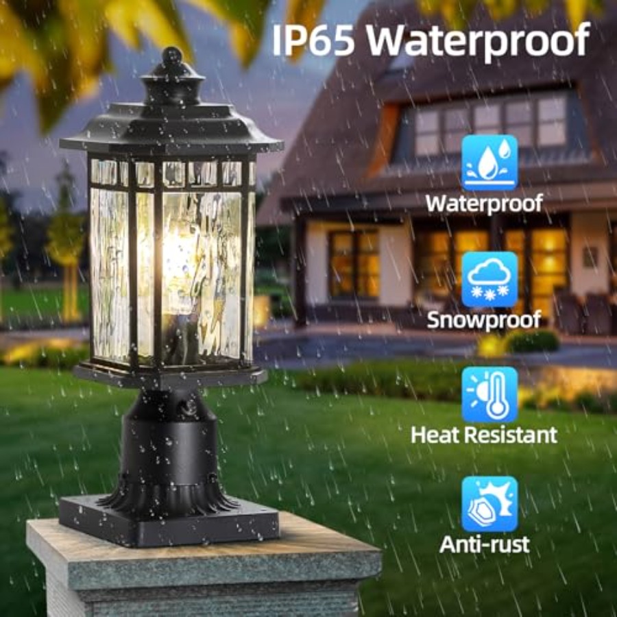Lot de 2 lampadaires d'extérie - Outdoor Lighting Dusk To Dawn avis et prix