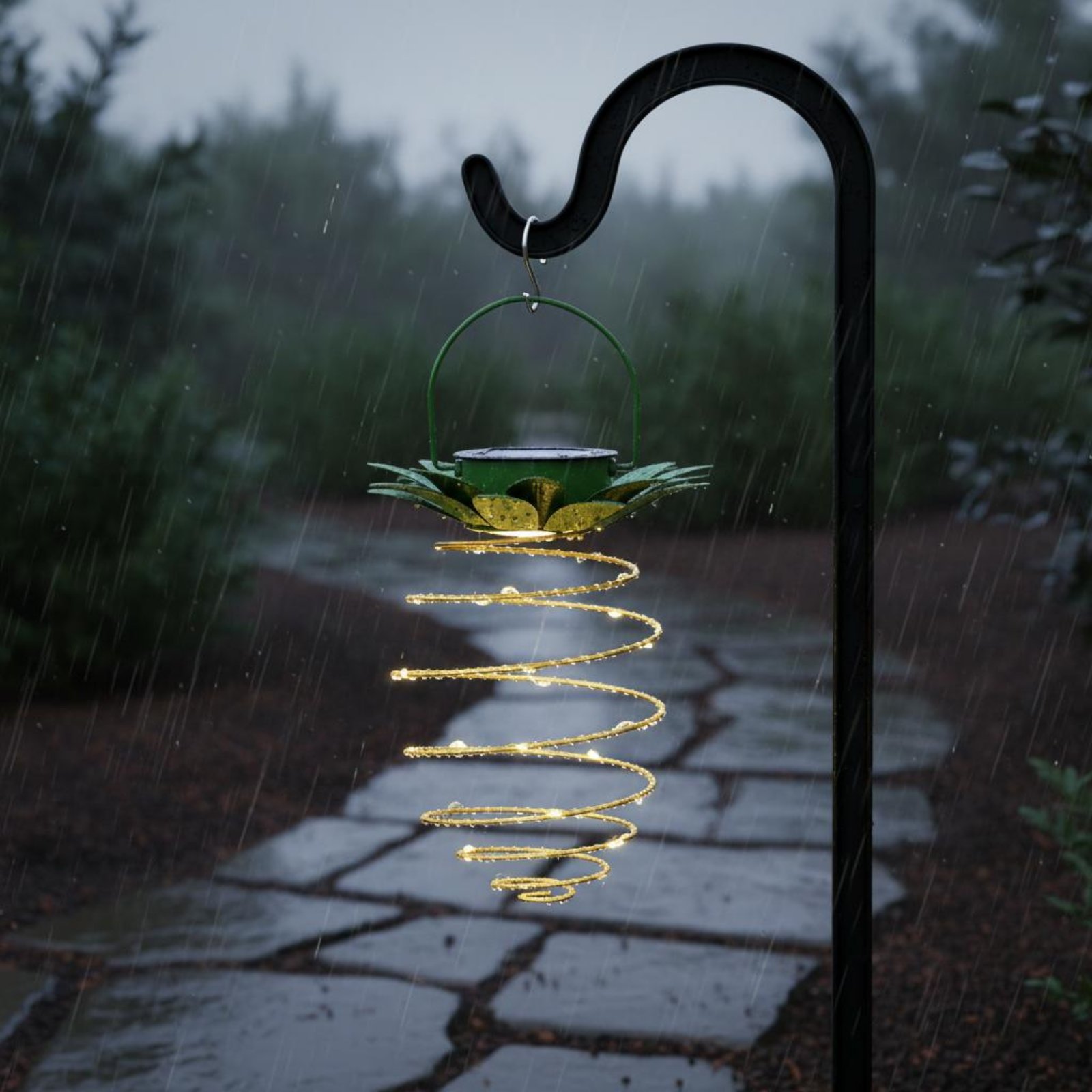 Lampe solaire en forme d'anana - Outdoor Lighting Battery Powered avis et prix