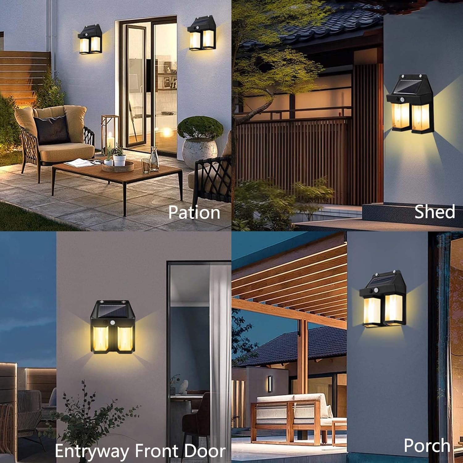 Lampe murale solaire vintage p - Outdoor Lighting Amazon avis et prix