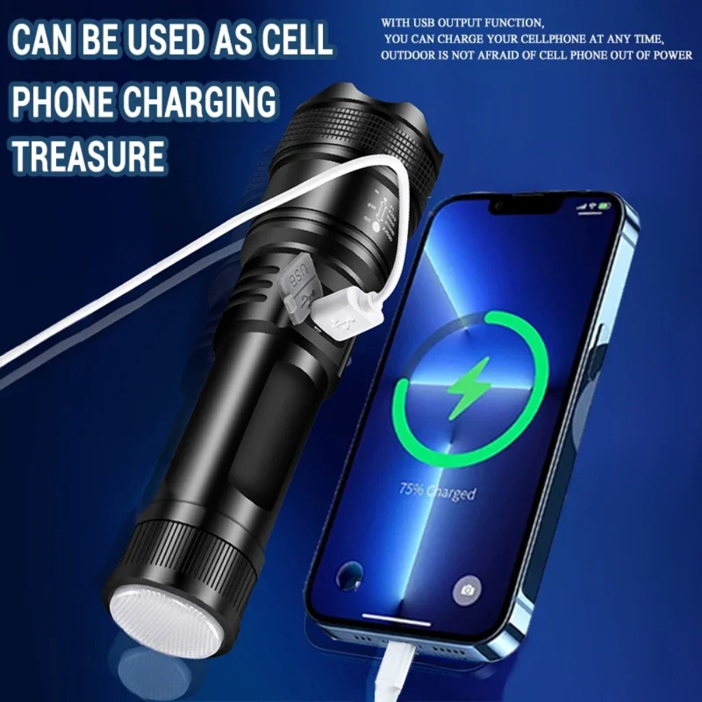Lampe de poche LED puissante,  - Outdoor Lighting Battery Powered avis et prix