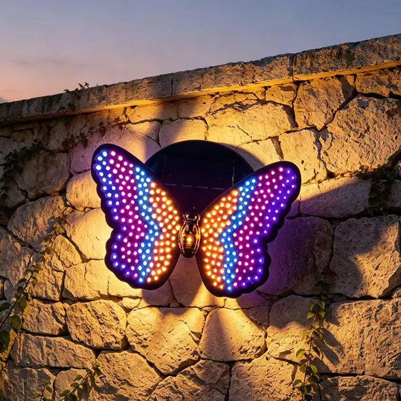 Lampe murale solaire LED extér - Color Changing Outdoor avis et prix