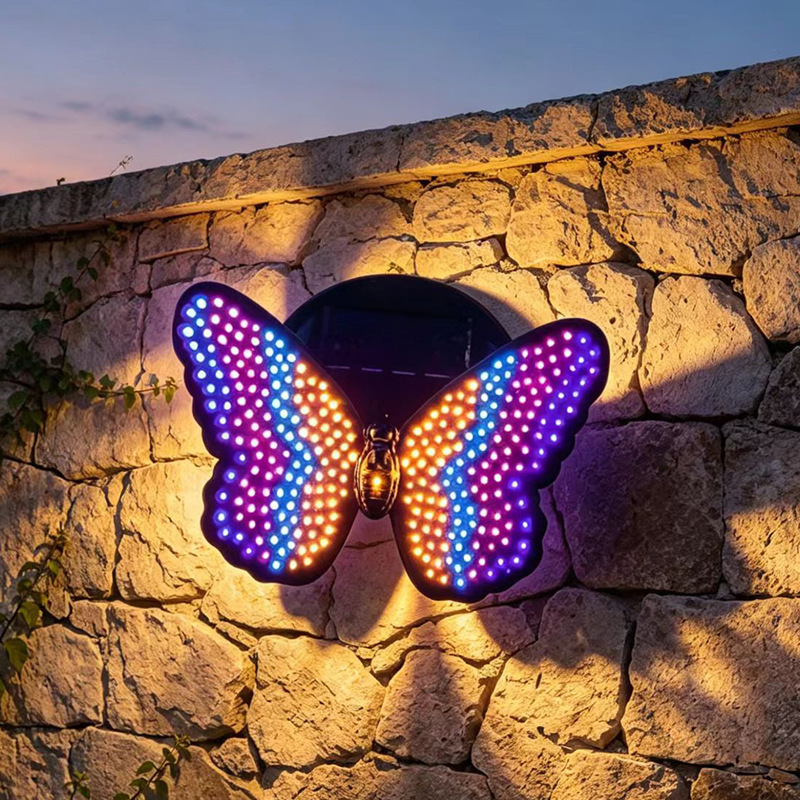 Lampe murale solaire LED extér - Color Changing Outdoor avis et prix