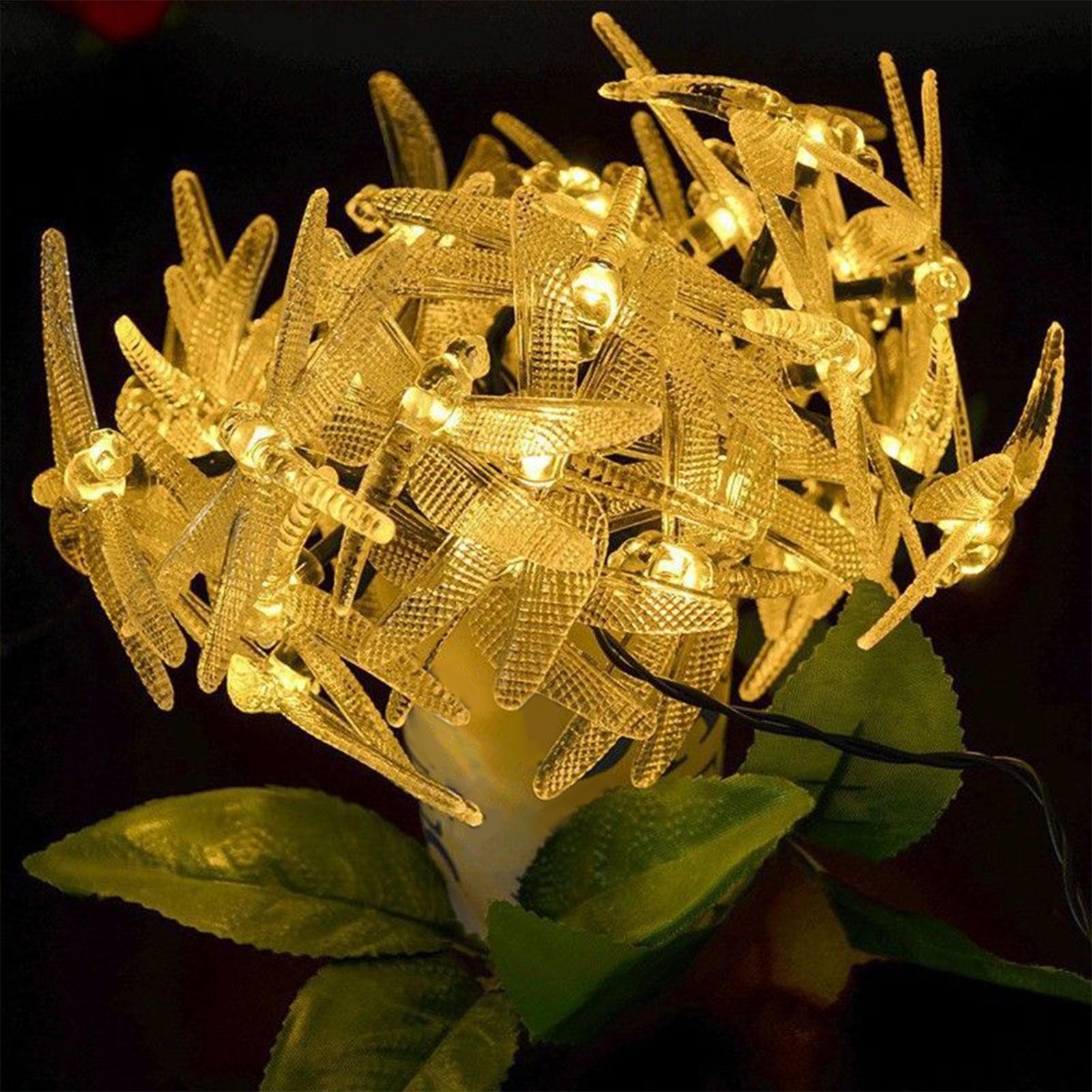 Guirlande solaire extérieure,  - Outdoor Lighting Dusk To Dawn avis et prix