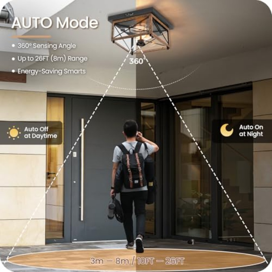 Plafonnier extérieur avec déte - Outdoor Lighting With Sensor avis et prix