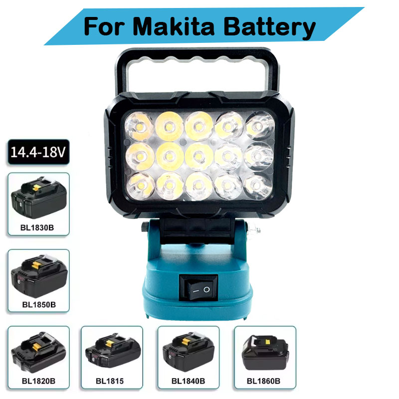 Pour Makita, lampe de travail  - Outdoor Lighting Milwaukee avis et prix