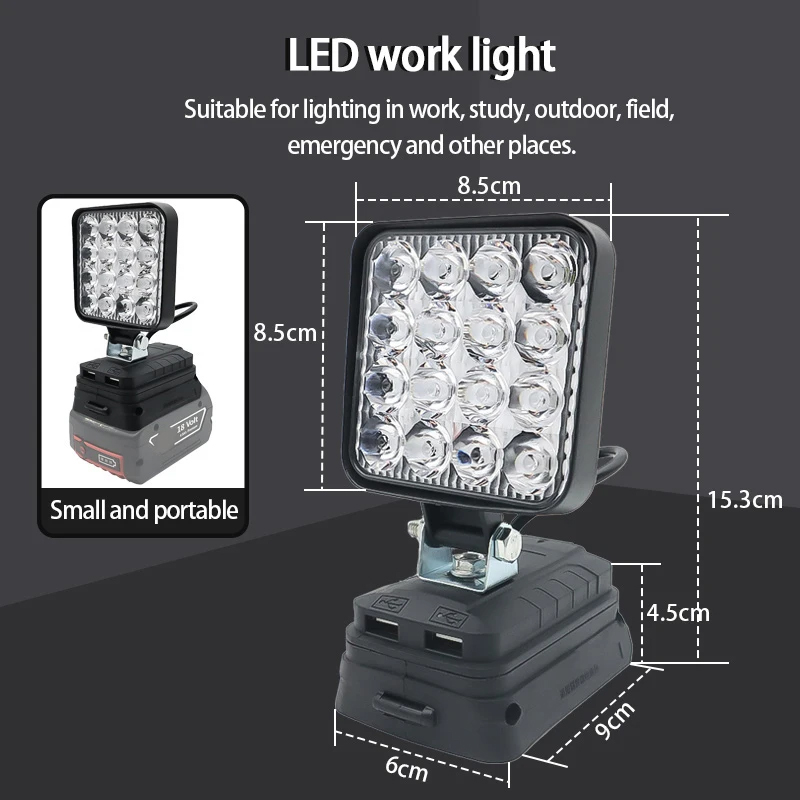 Lumière Led pour Dewalt pour M - Outdoor Lighting Milwaukee avis et prix