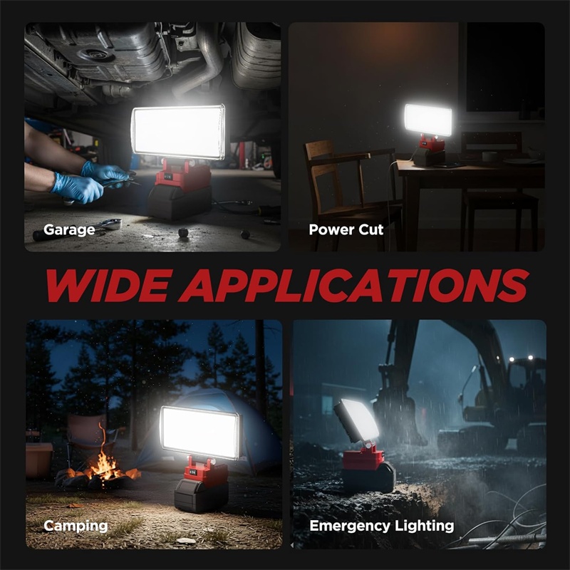 Lampe de travail LED portative - Outdoor Lighting Milwaukee avis et prix