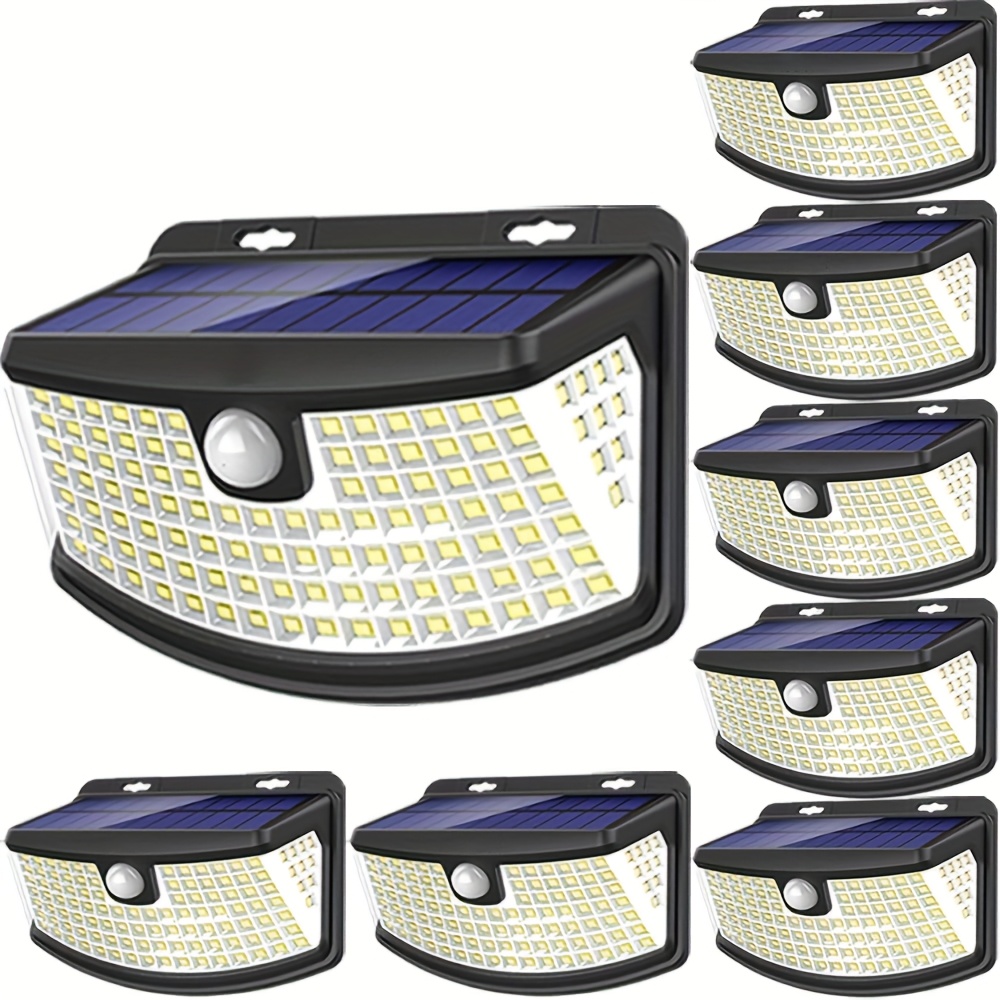 8/6/4 packs de lampes solaires - Outdoor Lighting With Sensor avis et prix
