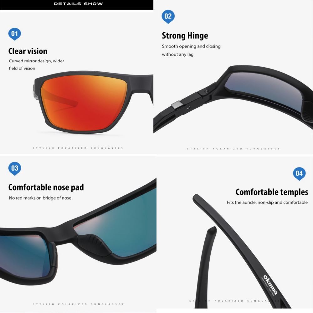 OKUMA Nouvelles Lunettes de So - Color Changing Outdoor avis et prix