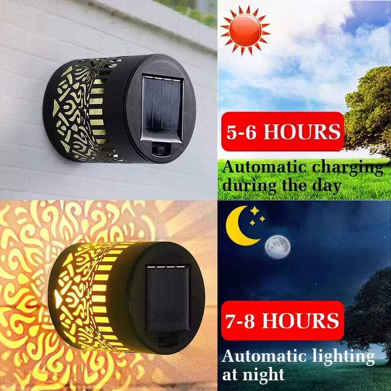 Lanterne solaire LED murale à  - Outdoor Lighting Amazon avis et prix