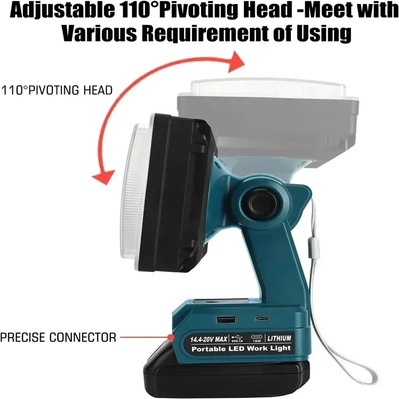 Lampe de travail portable d'ex - Outdoor Lighting Milwaukee avis et prix