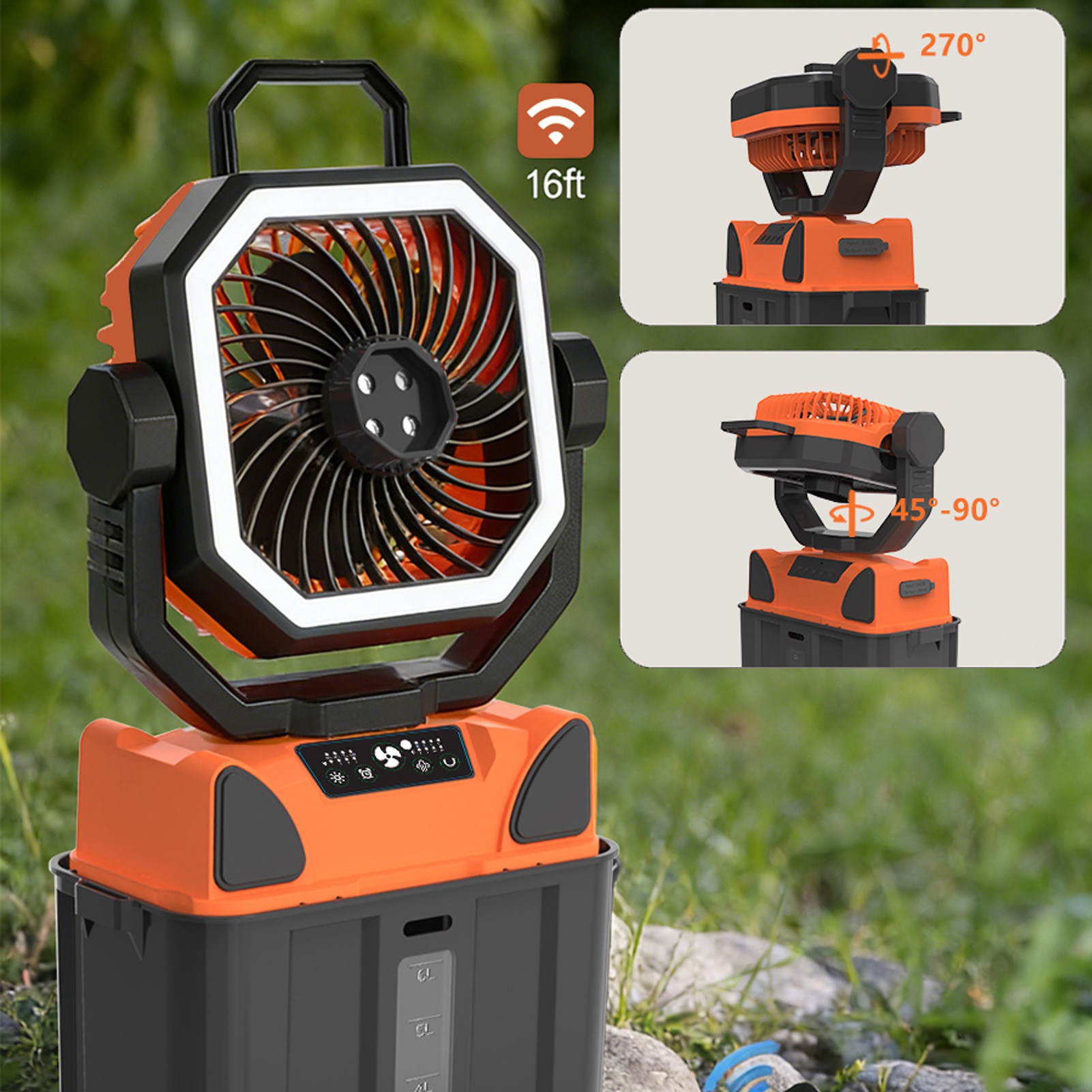 Ventilateur de camping recharg - Outdoor Lighting Remote Control avis et prix