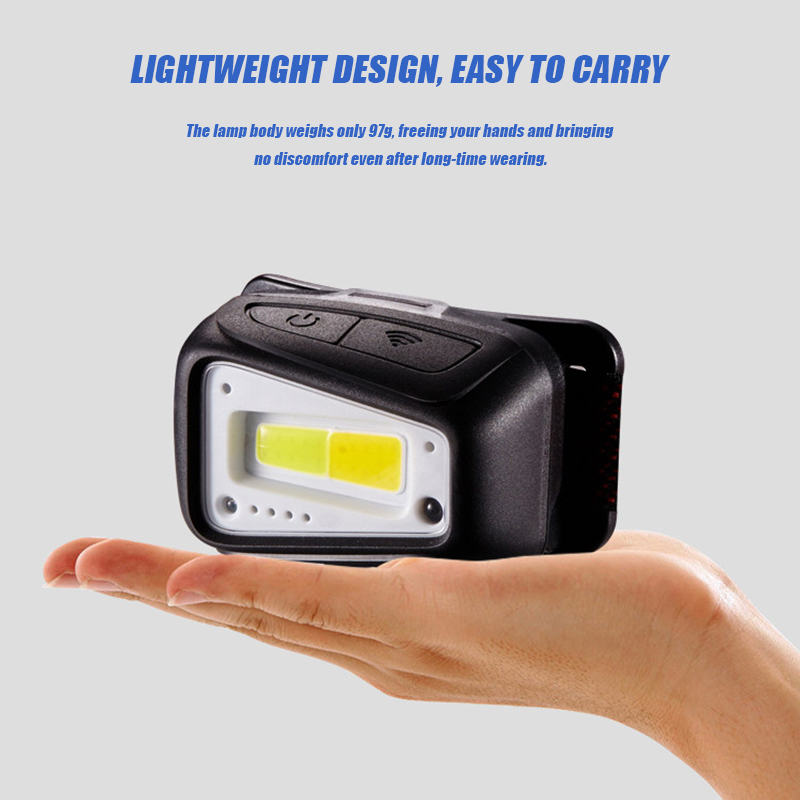 Lampe frontale LED COB étanche - Motion Sensor Outdoor avis et prix
