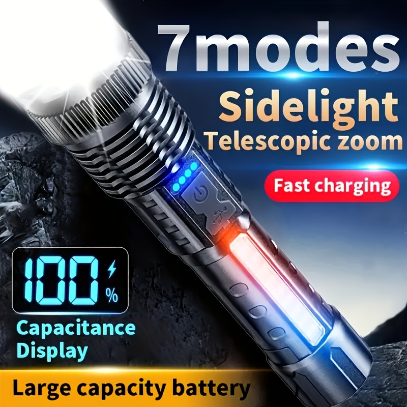 Lampe torche LED puissante ave - Outdoor Lighting Battery Powered avis et prix