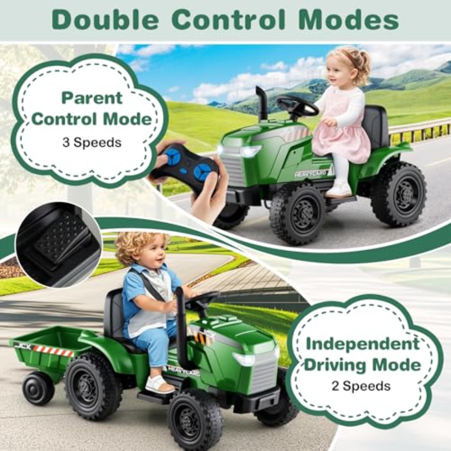 Tracteur à pédales avec remorq - Outdoor Lighting Remote Control avis et prix