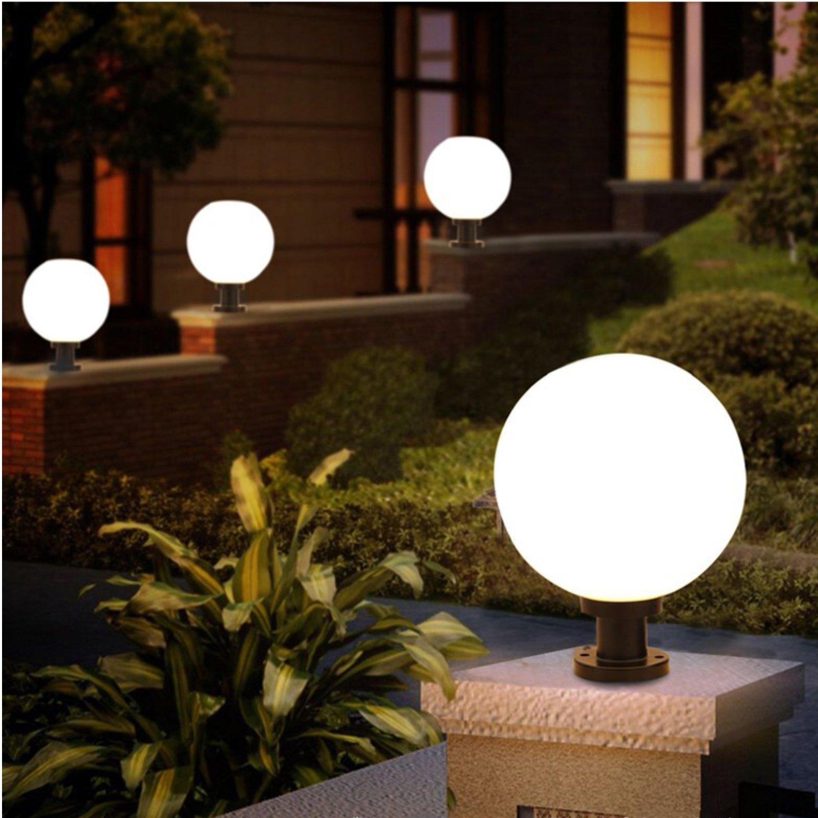 Lampe solaire sphérique d'exté - Outdoor Lighting Modern avis et prix