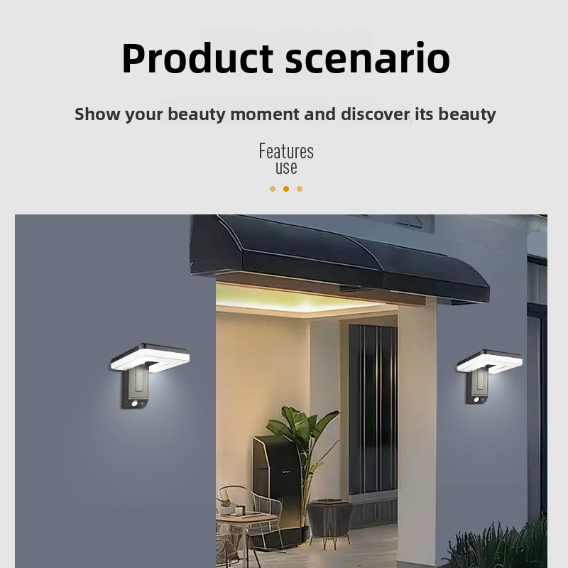 Nouveau Lampe murale solaire p - Motion Sensor Outdoor avis et prix